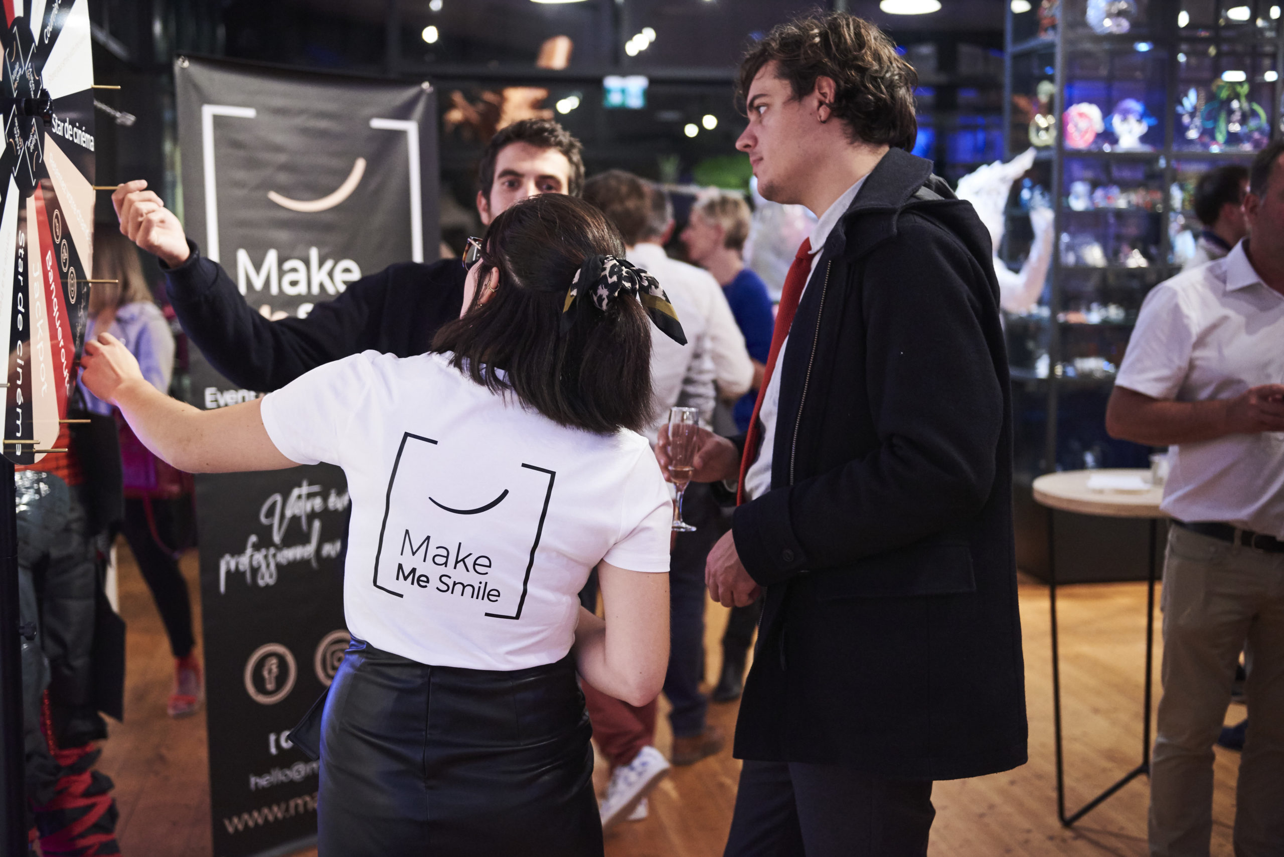 Ambiance de soirée d’entreprise Make Me Smile