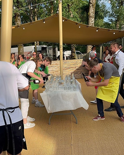 Team building œnologie