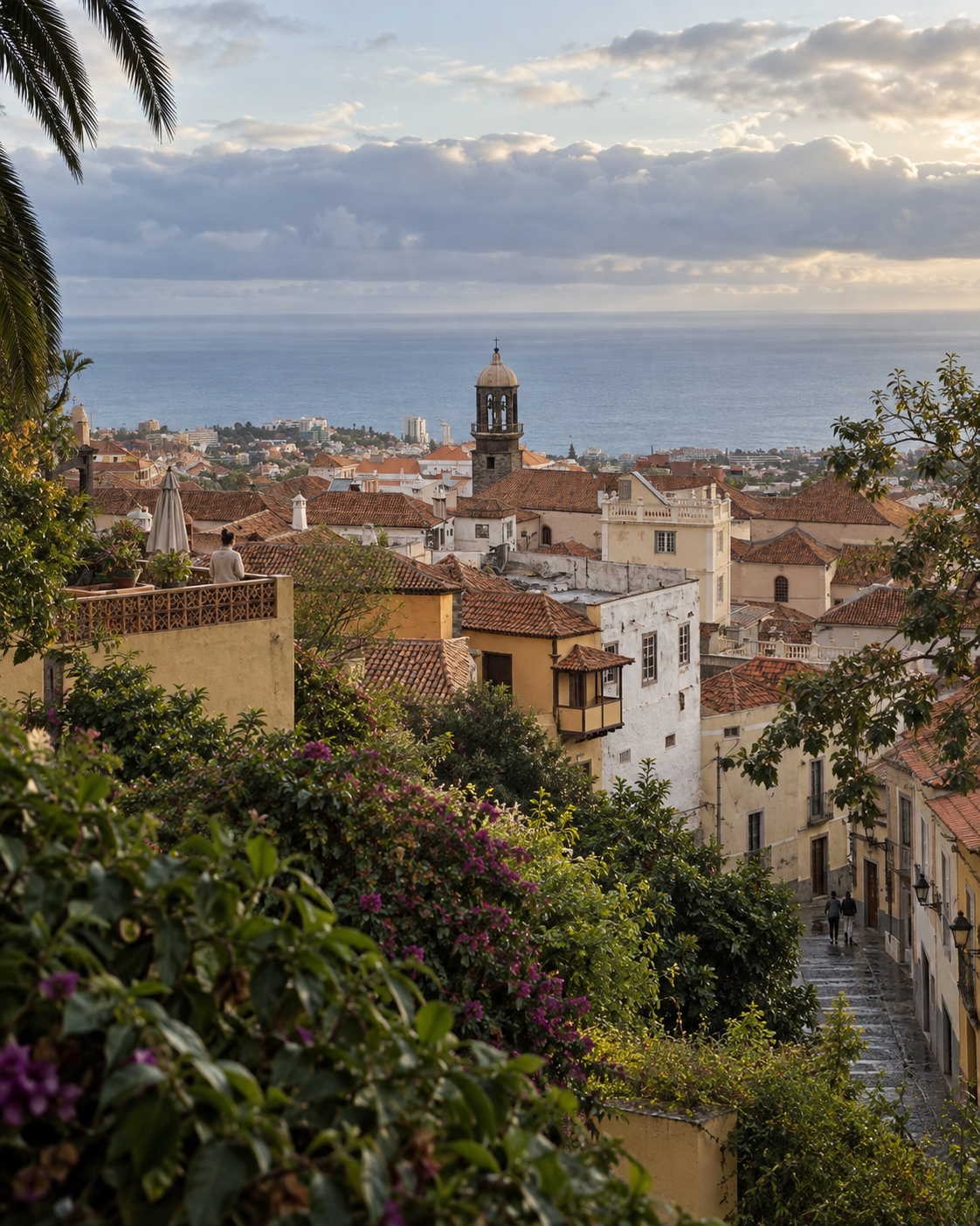 Ville colorée de Tenerife découverte pendant un séminaire entreprise